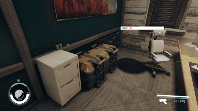 Plant the Confidential Files at Laredo Firearms in Akila City