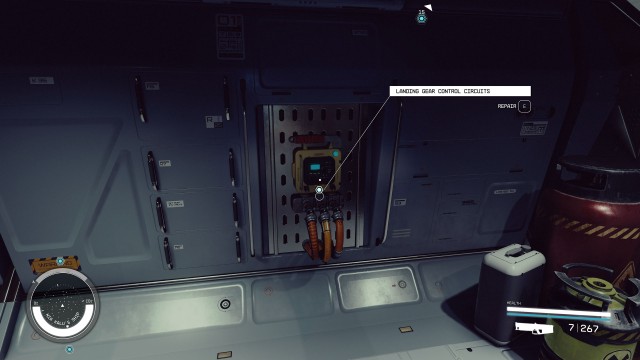 Repair Nia Kalu's ship