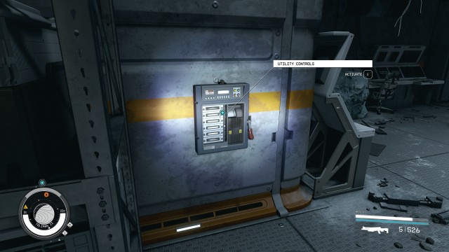Restore power to the spaceport access hatch