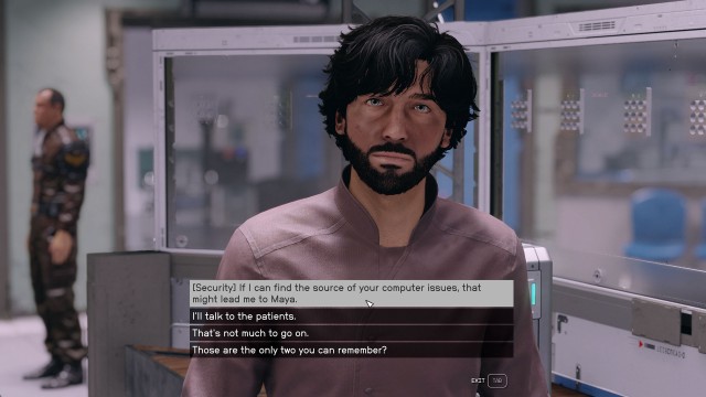 Follow Ari Miller / Wait for Ari Miller to check the patient records / Talk to Ari Miller