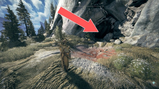 "A lofty cave" Treasure Map Chest