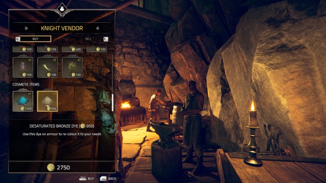 Desaturated Bronze Dye