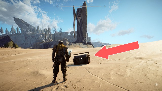 Material Chest (Golden Ore)