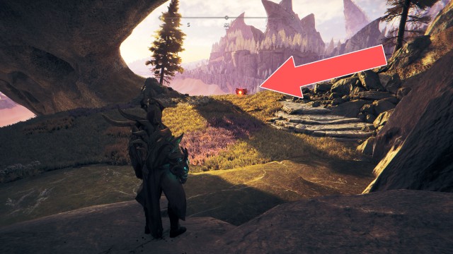 Material Chest (Radiant Leaves) (Red Chest)