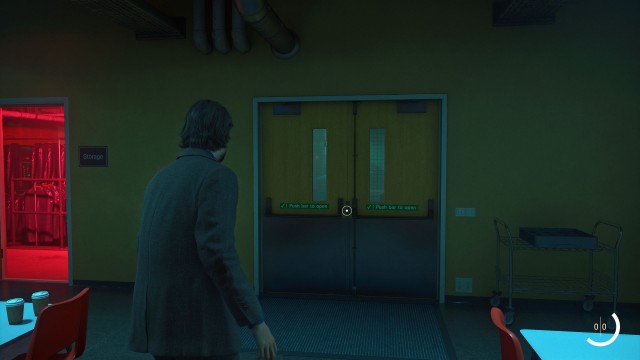 Cafeteria Door