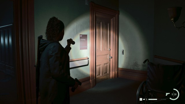 Cynthia's Room Door