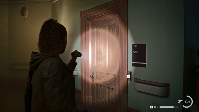 Gail's Room Door