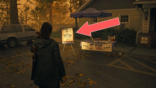 Setter for Mayor Sign #6
