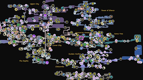 Mount Qaf, Prince of Persia: The Lost Crown Map