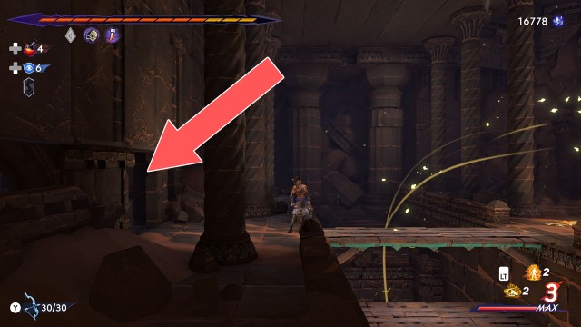Hidden Passage (Pit of Eternal Sands)
