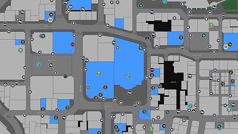 Kamurocho, Like a Dragon: Infinite Wealth Map