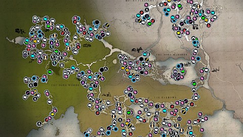 New Eden, Banishers: Ghosts of New Eden Map