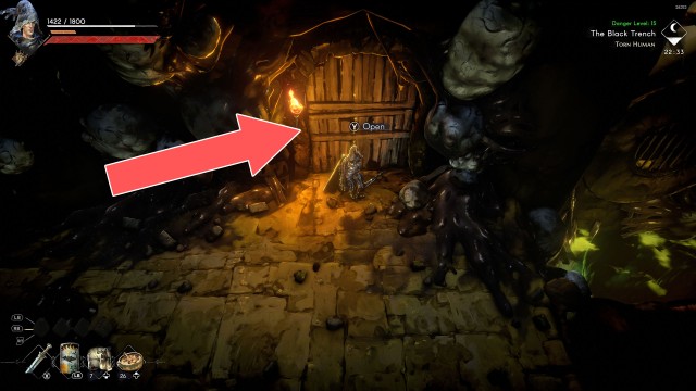 Water Channel Entrance