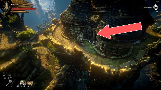 War Room Entrance (Upper Floor)