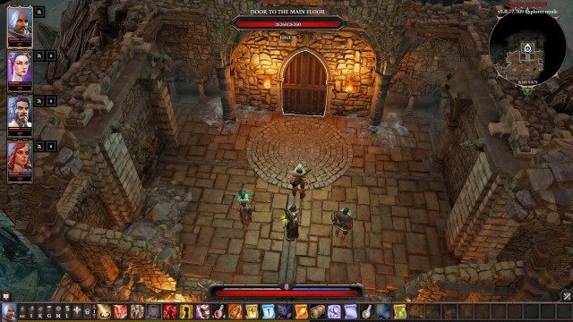 Door to the Main Floor