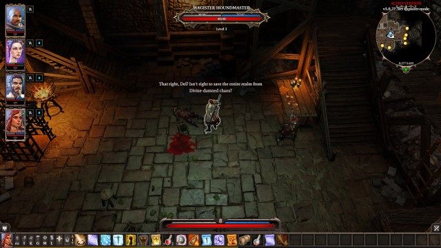 Magister Houndmaster (lvl 3) and Delorus