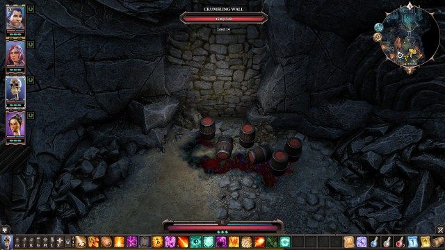 Crumbling Wall