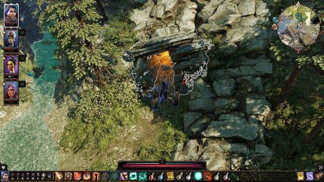 Exit from Mordus' Cave