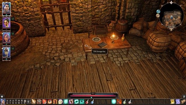 Fish Storage Key