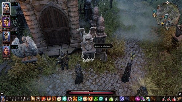 Broken Angelic Figure