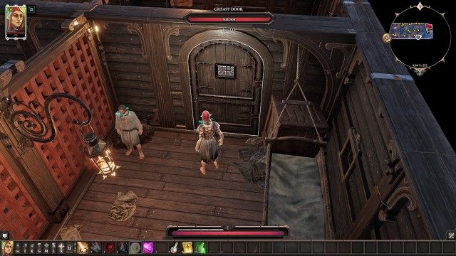 Greasy Door