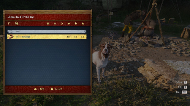 (Optional) Find something to eat for Mutt and feed him (cont.)
