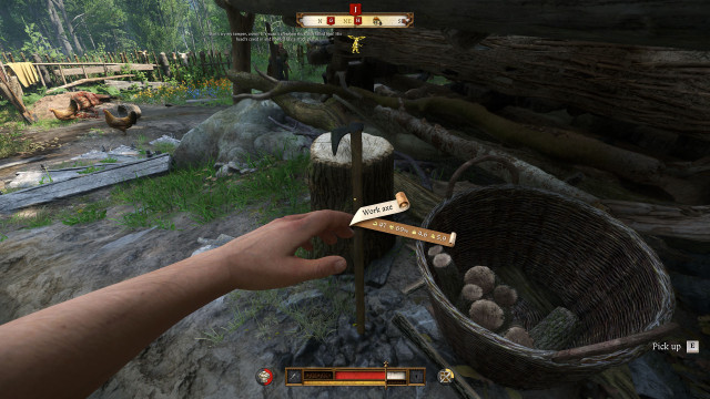 (Optional) Get hold of a weapon!