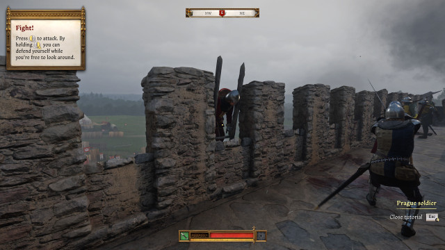 Knock down the ladder!