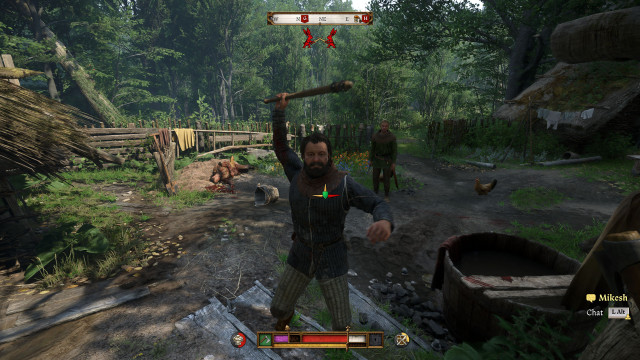Repel the men who've come!