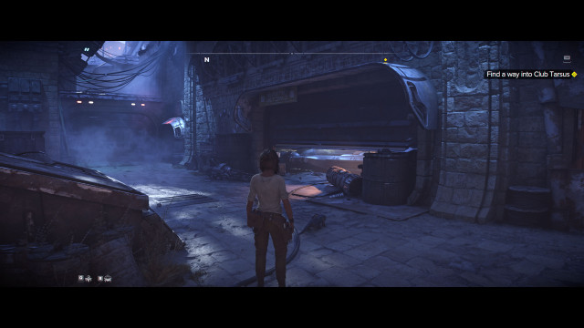 Find a way into Club Tarsus.