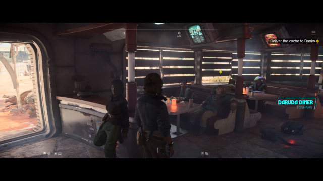 Deliver the cache to Danka.