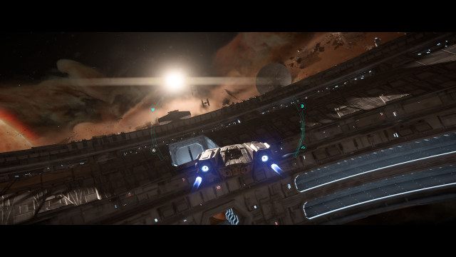 Follow the TIE escort.