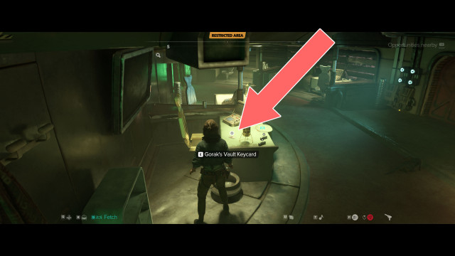 Gorak's Vault Keycard