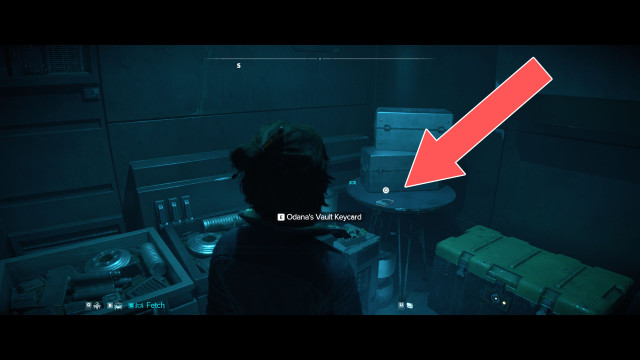 Odana's Vault Keycard