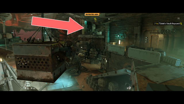 Tizlak's Vault Keycard