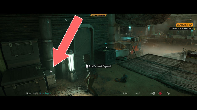 Tizlak's Vault Keycard