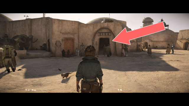 Chalmun's Cantina Entrance