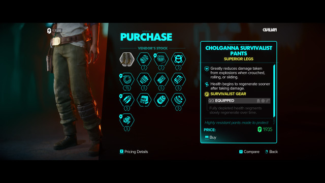 Cholganna Survivalist Pants