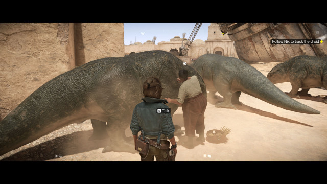 Follow Nix to track the droid.