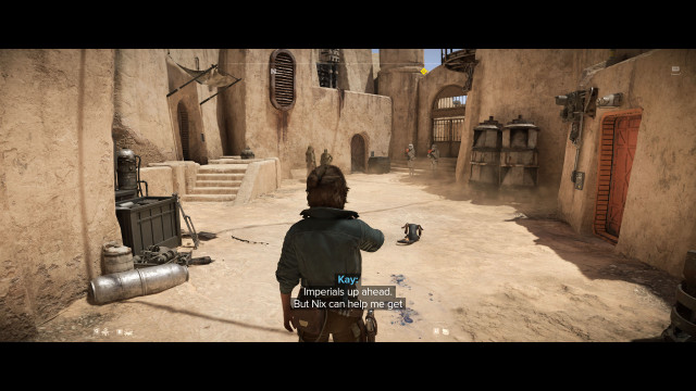 Follow Nix to track the droid.