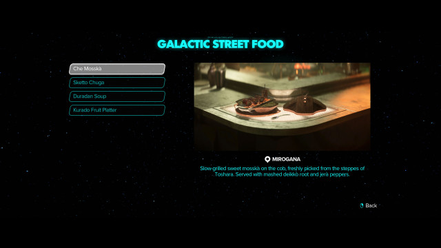 Galactic Street Food Stalls