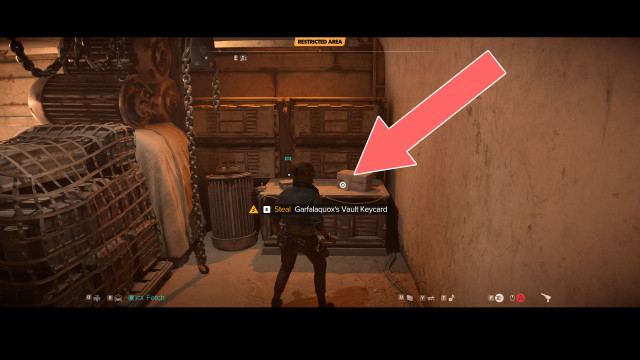 Garfalaquox's Vault Keycard