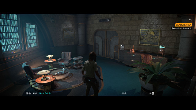 Break into the vault.