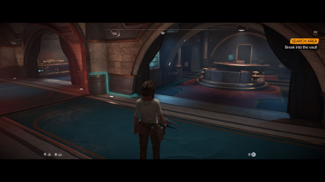 Break into the vault.