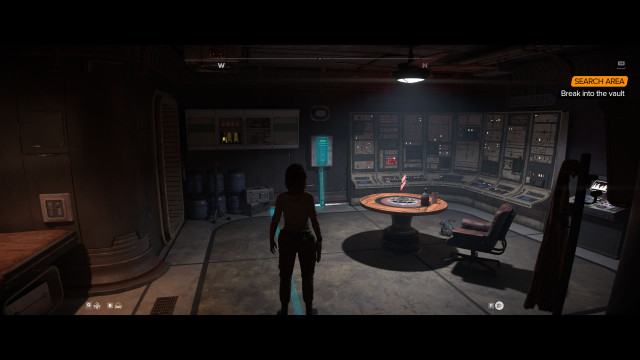 Break into the vault.