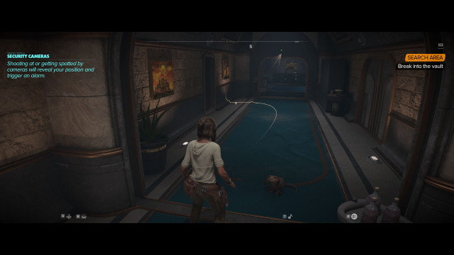 Break into the vault.