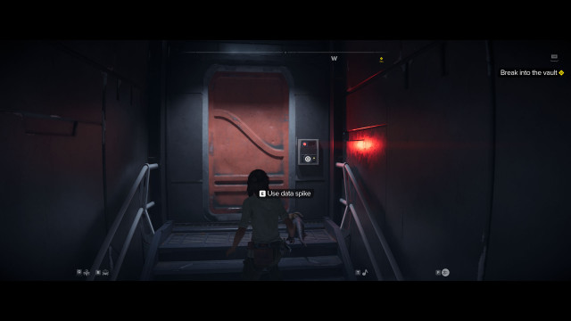 Break into the vault.
