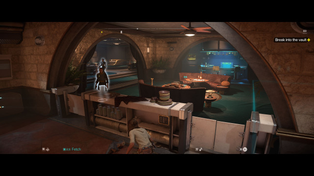 Break into the vault.