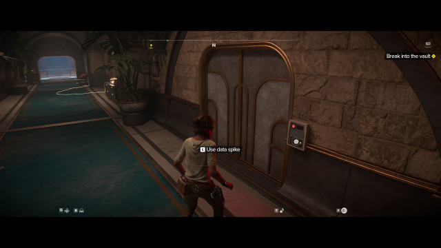 Break into the vault.