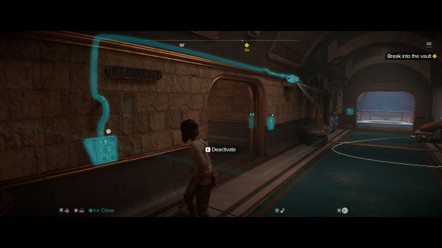Break into the vault.